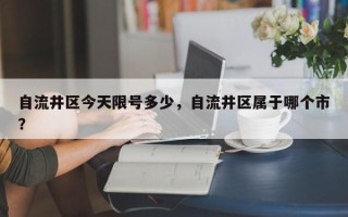 自流井区今天限号多少，自流井区属于哪个市？