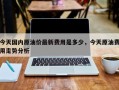 今天国内原油价最新费用是多少，今天原油费用走势分析