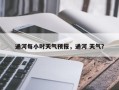通河每小时天气预报，通河 天气？
