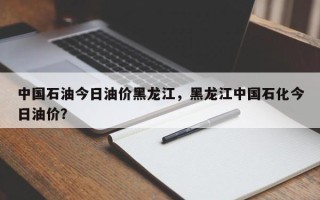 中国石油今日油价黑龙江，黑龙江中国石化今日油价？