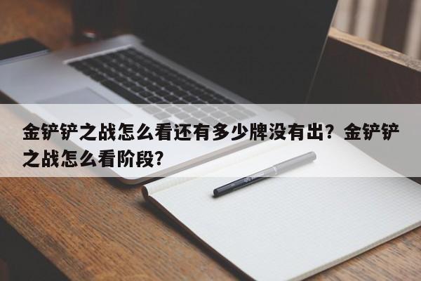 金铲铲之战怎么看还有多少牌没有出？金铲铲之战怎么看阶段？