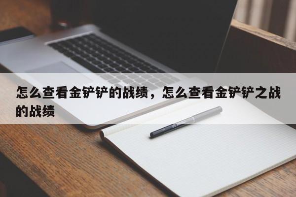 怎么查看金铲铲的战绩，怎么查看金铲铲之战的战绩