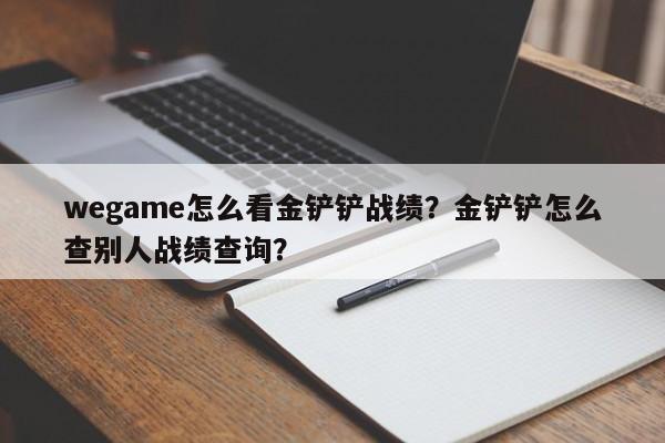 wegame怎么看金铲铲战绩？金铲铲怎么查别人战绩查询？